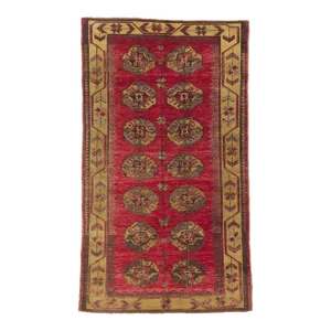 Vintage Turkish Oushak Turkoman Rug - 04'00 X 07'00