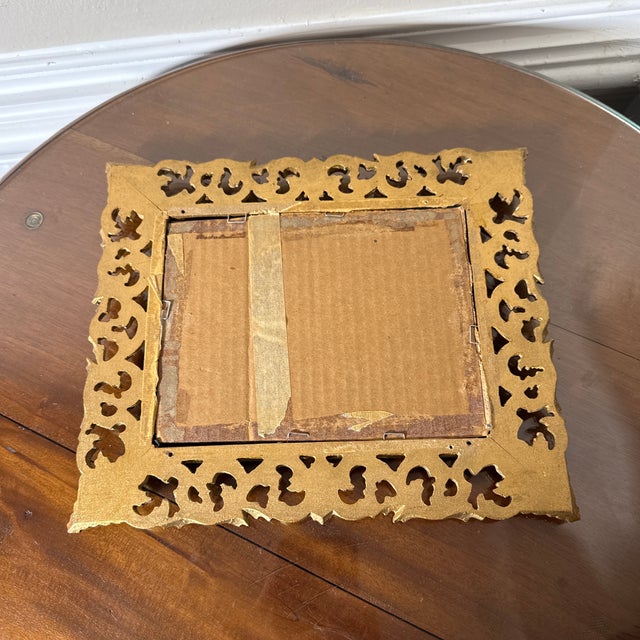 Vintage Italian Still Life Oil Painting Ornate Framed and Signed For Sale - Image 9 of 9