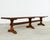 Mid 20th Century Monumental Country French Oak Farmhouse Triple Pedestal Dining Table For Sale - Image 5 of 18