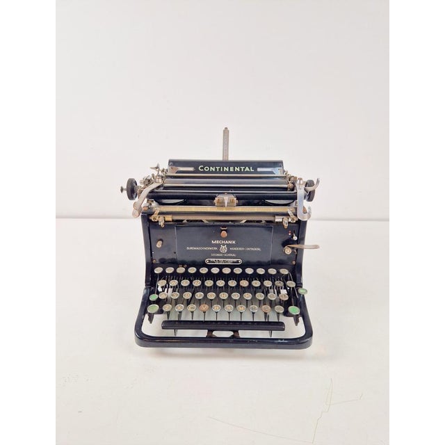 Vintage Continental Standard Typewriter from Wanderer, Germany, 1920s For Sale - Image 10 of 10