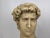 Paint Late 20th Century Large Michelangelo David Bust Sculpture by House Parts Inc. Atlanta With Original Tag For Sale - Image 7 of 10