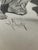 1940s 1940s Original Signed Graphite Illustration of Child Playing With Terrier Puppy, 9 × 7.75 In. W For Sale - Image 5 of 6