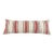 Turkish Hemp Pillow Cushion Natural Beige Red Cushion Cover 14x40 For Sale