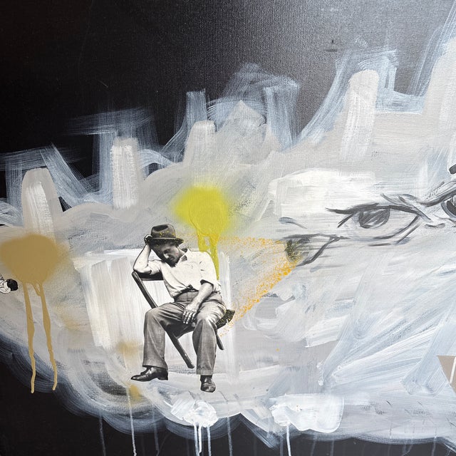 Large Original Expressionism Painting For Sale - Image 12 of 12