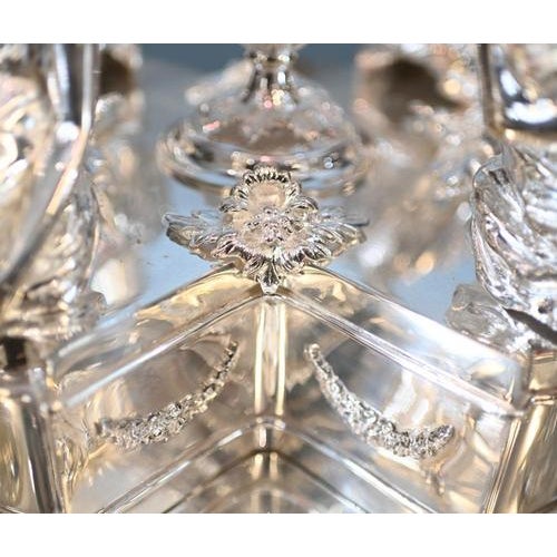 English Silver Plate Centrepiece, 1930 For Sale - Image 18 of 18