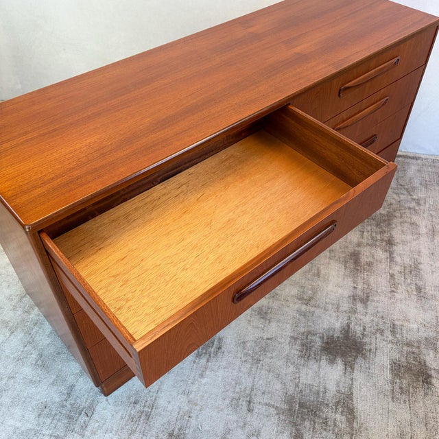 Teak Fresco Double Chest of Drawers by Victor Wilkins for G-Plan, 1960s For Sale - Image 6 of 11