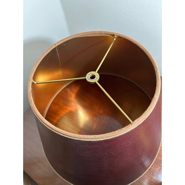 Vintage Brass Bouillotte Table Lamp by Stiffel For Sale - Image 10 of 12