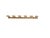 Elegant Coat Rack, crafted in France in the 1950s. It is made of wood in faux-bamboo style. with its six hooks, this...