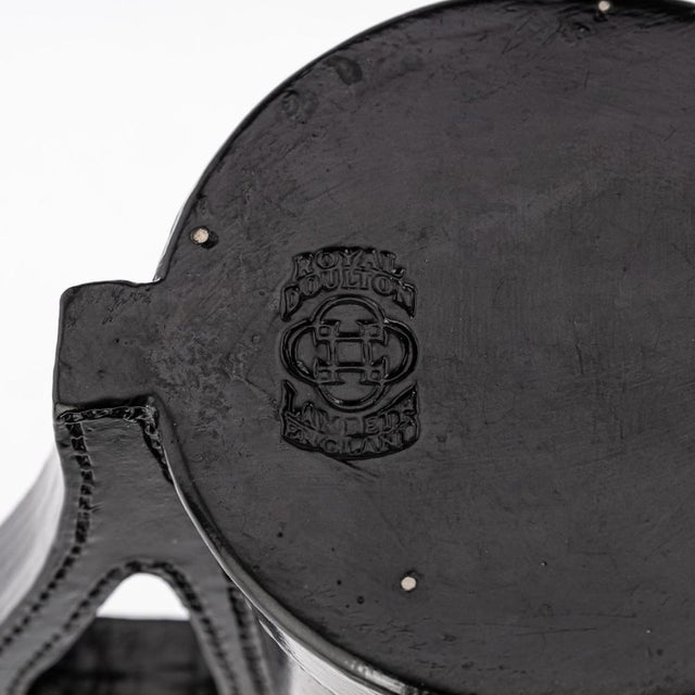 20th Century Silver & Royal Doulton Blackjack Mug, Asprey & Co, c.1941 For Sale - Image 12 of 14