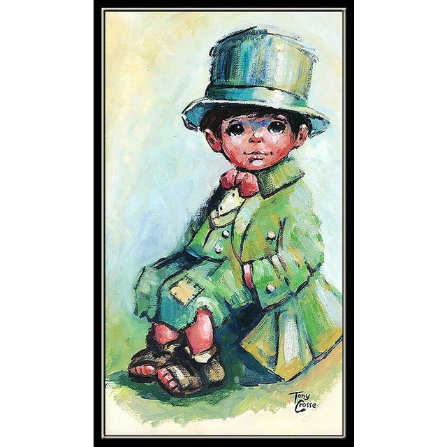 Message us to inquire about custom framing options! (Included for free with every purchase) Tony Crosse Authentic and...