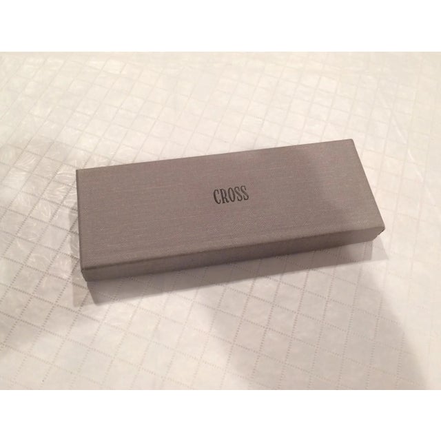 Gray Vintage "Cross" Century Ballpoint Pen in Original Box For Sale - Image 8 of 11