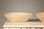 Cream Set of Three Country Style Vintage Woven Reed Decorative Bowls in Cream Tones For Sale - Image 8 of 12