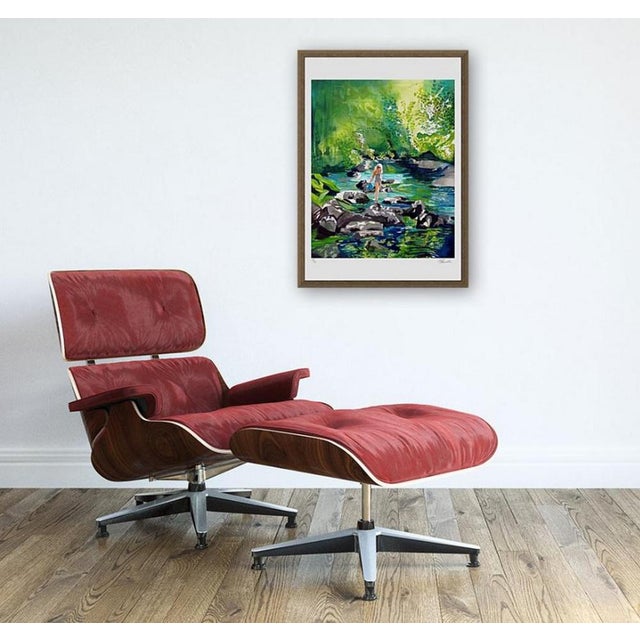 Maude Ovize, Eden II, 2025, Silkscreen Print For Sale - Image 6 of 7