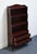 Wood H L Hubbell Solid Mahogany Traditional Style 24" Petite Bookcase For Sale - Image 7 of 12