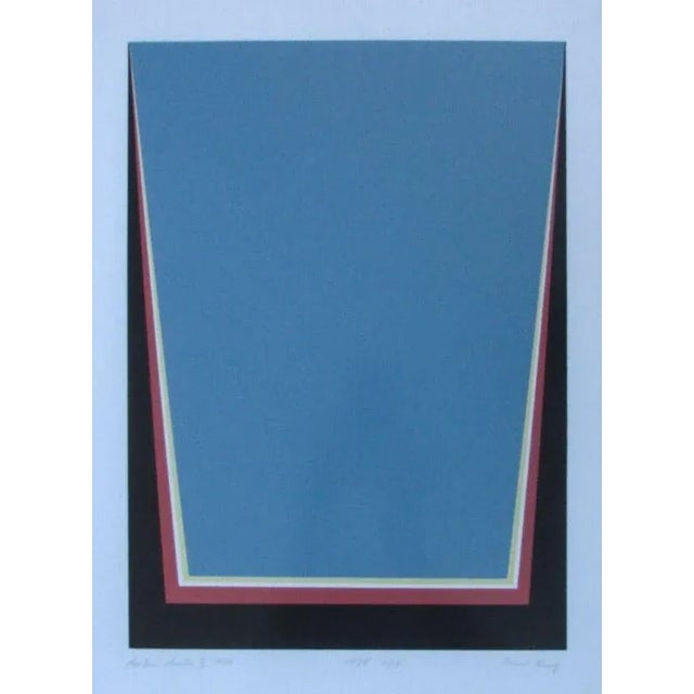 Cecil King (Irish 1921-1986) Berlin Suite V Screenprint Minimalist Abstract 1970 For Sale - Image 4 of 8