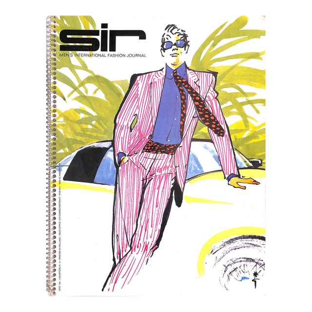 Sir Men's International Fashion Journal 1978 No. 1 For Sale