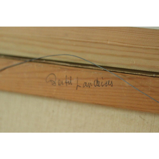 Bertil Landelius, Skåne Landscape, 1960s, Oil on Canvas, Framed For Sale - Image 8 of 11