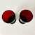 1920s Antique Art Deco Boho Chic Hollywood Regency Ruby Red Footed Tumbler Glasses - Set of 6 For Sale - Image 10 of 11