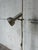 Gray Brushed Metal and Brass Adjustable Spotlight Task Floor Lamp Vintage Mid-Century Modern For Sale - Image 8 of 11