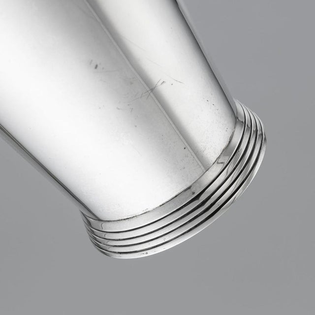 20th Century English Silver Cocktail Shaker by Mappin & Webb, Sheffield, 1932 For Sale - Image 11 of 13