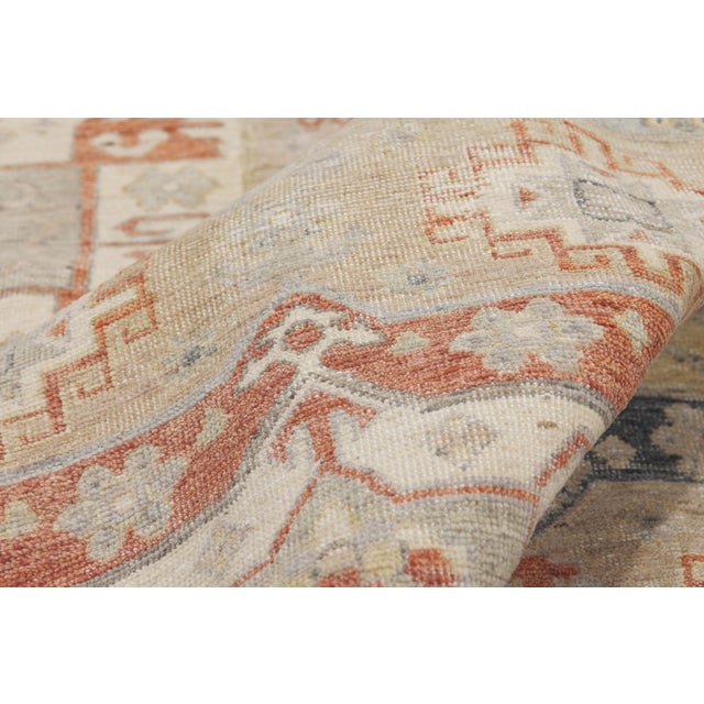Contemporary Indian Oushak Rug, 09'11 X 12'11 For Sale In Dallas - Image 6 of 10