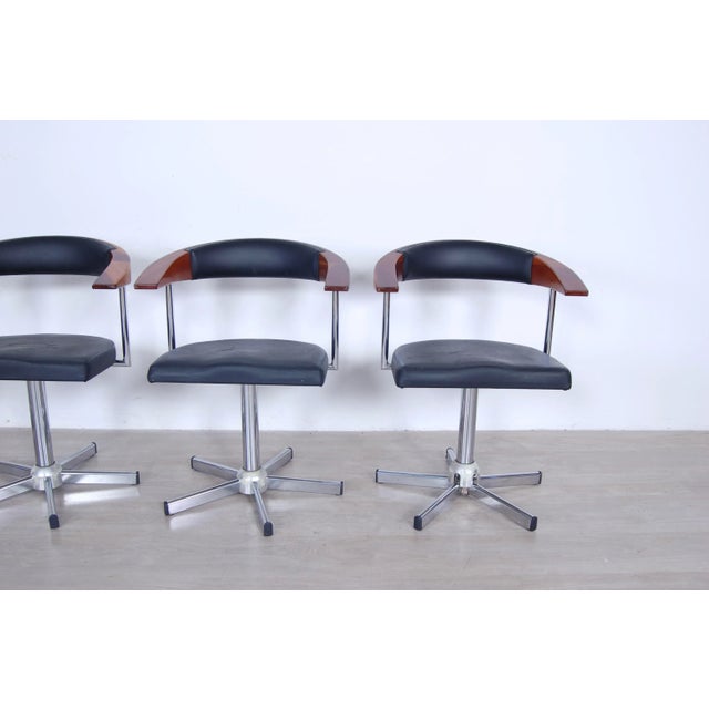 Hairdressing Salon Armchairs from Maletti, 1990s, Set of 4 For Sale - Image 6 of 18