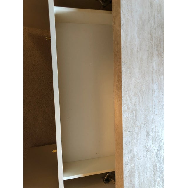 Ello Furniture Mid 20th Century Ello Travertine Buffet For Sale - Image 4 of 8