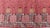 This contemporary Swedish pile rug features a richly textured red field enlivened by an intricate lattice pattern rendered...