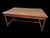 Beautiful reception table in solid oak from the French Embassy in Berlin. Center for the feet. Very good condition. Very...