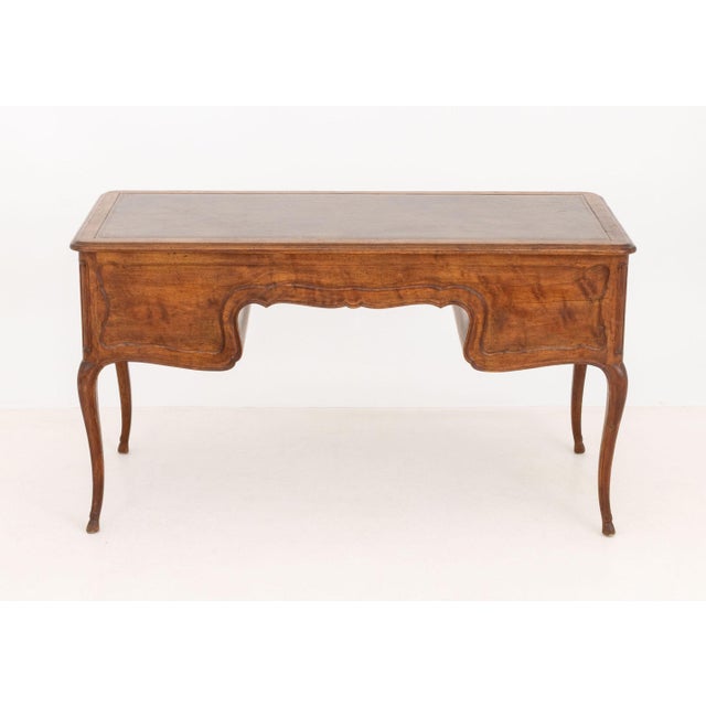 Louis XV Style Walnut Writing Desk For Sale - Image 10 of 10