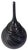 24 + In. Murano Style Purple White Applied Black Swirl Bulbous Art Glass Vase Set of 2 For Sale - Image 12 of 14