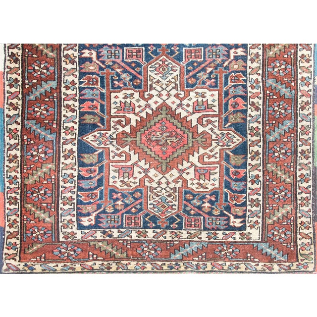 Early 20th Century Persian Heriz Rug For Sale - Image 17 of 18