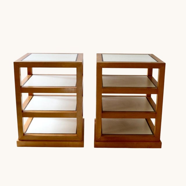 Shelves attributed to David Hicks, England, 1980s, Set of 2 For Sale - Image 11 of 12