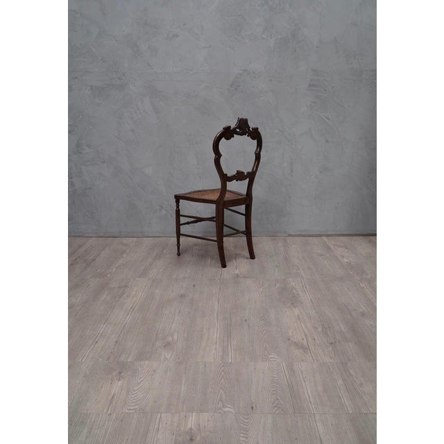 Elegant in their essentiality, rich and very well crafted wood, the chair is super light. Sculpture chairs as a whole. The...