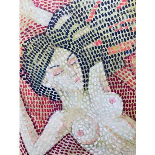 Cornelio Geranzani, Nude, 1910, Oil on Canvas For Sale - Image 3 of 10