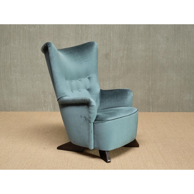 Armchair by Carl Gustaf Hiort Af Ornäs, Finland, 1940s For Sale - Image 4 of 16