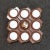 Mid-Century Modern Mid-Century Modern Wall Light in Brown Ceramic by Cari Zalloni for Leola, 1960s For Sale - Image 3 of 16