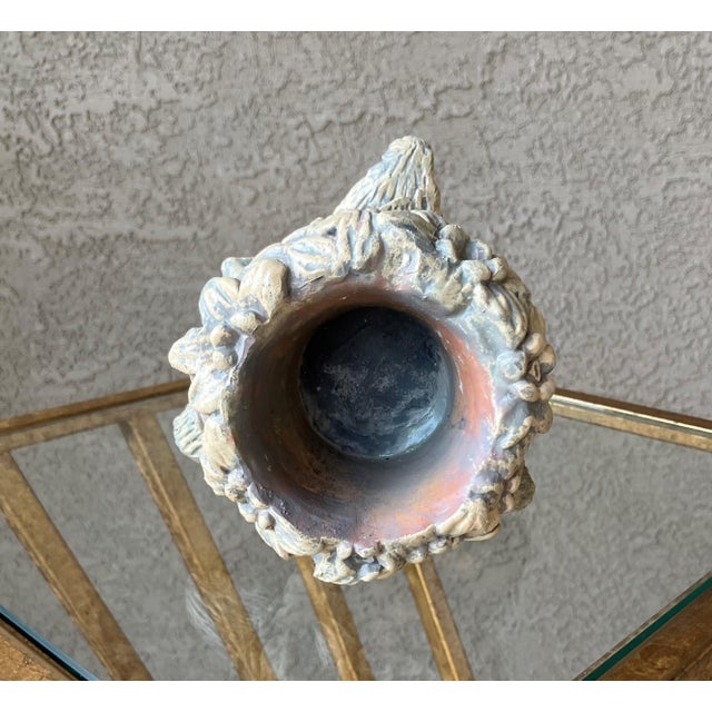 Late 20th-Century Enchanting Châteaucore-Style Three-Faced Cherub Candle or Plant Holder For Sale In Austin - Image 6 of 18
