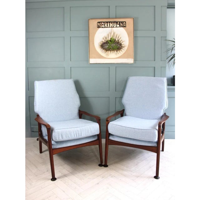 Mid-Century Danish Teak Armchair by Fred Lowen, 1960 For Sale - Image 11 of 11