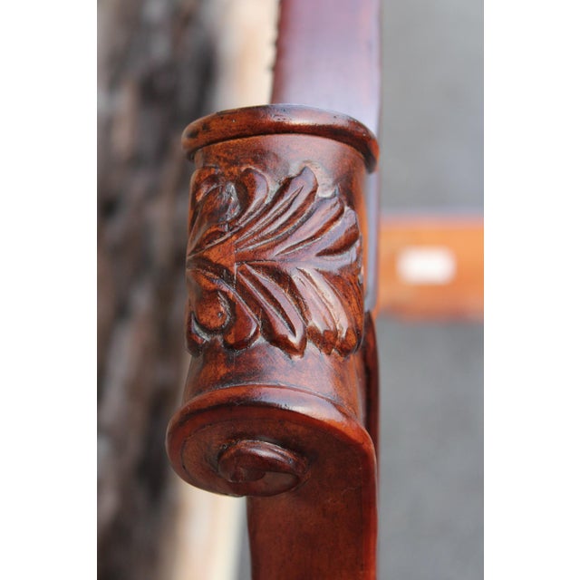 Broyhill Mahogany King-Size Bed From the 100th Anniversary Collection For Sale - Image 15 of 18