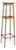 Light Wood and Faux Bamboo Pedestal Table, 1890s For Sale