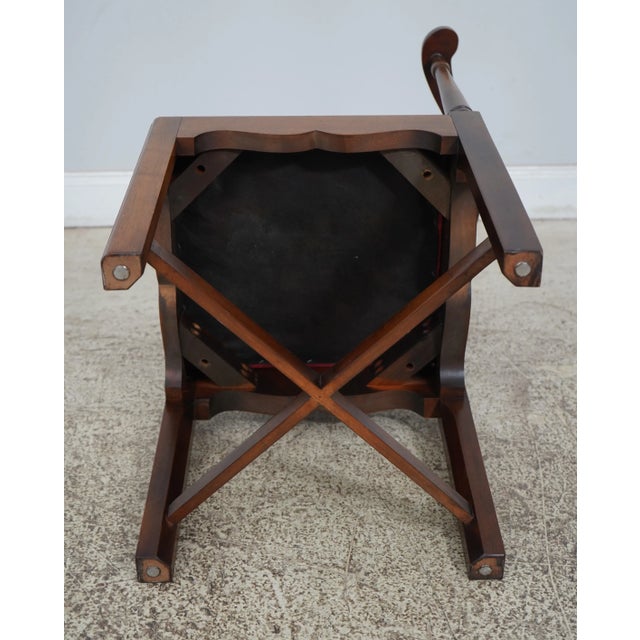 Chippendale Mahogany Corner Chair For Sale - Image 12 of 12