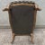 Traditional Geometric Velvet Ottoman, Vintage For Sale - Image 12 of 12