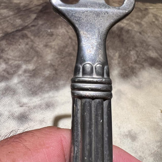 1940s Godinger Bottle Opener Silver Plated For Sale - Image 10 of 11