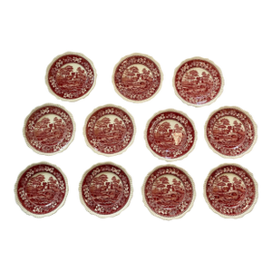 Antique Copeland Spode's Tower Plates - Set of 11
