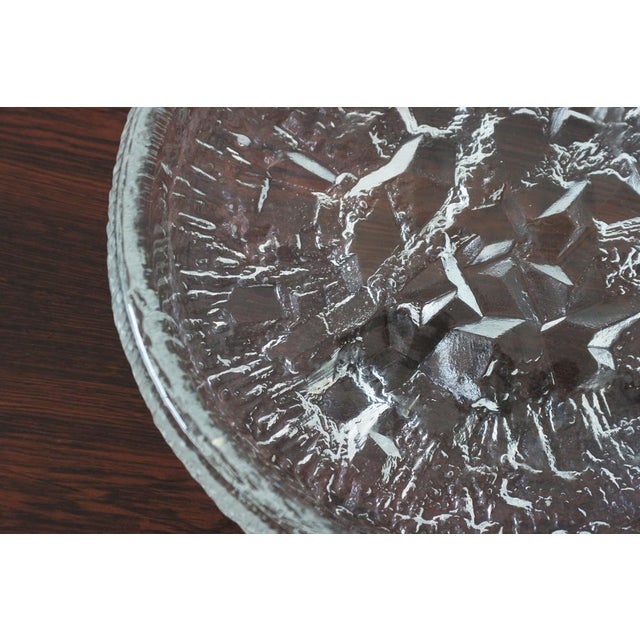 Iittala Ice Glass Lunaria Bowl by Tapio Wirkkala for Iittala For Sale - Image 4 of 8