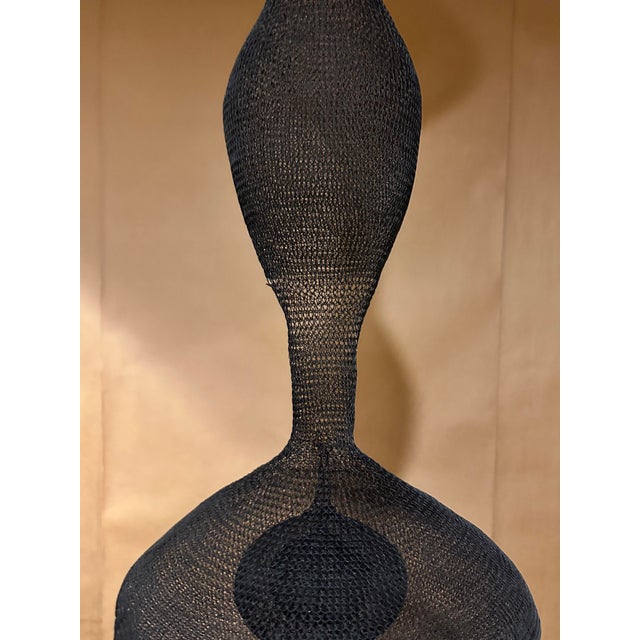 1990s Contemporary Metal Wire Hanging Sculpture For Sale - Image 5 of 12