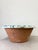 Rustic Antique Turquoise Splatter Glaze Passata Bowl For Sale - Image 3 of 15