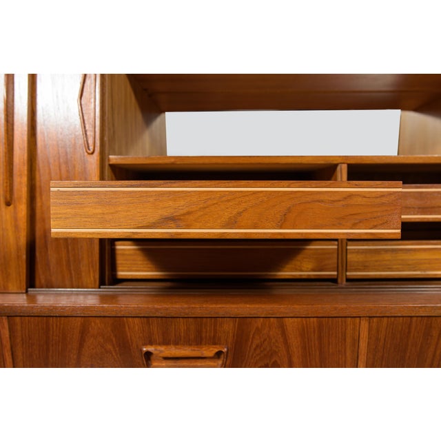Mid-Century Modern Teak High Sideboard from Farso Mobelfabrik, Denmark, 1960s For Sale - Image 16 of 18