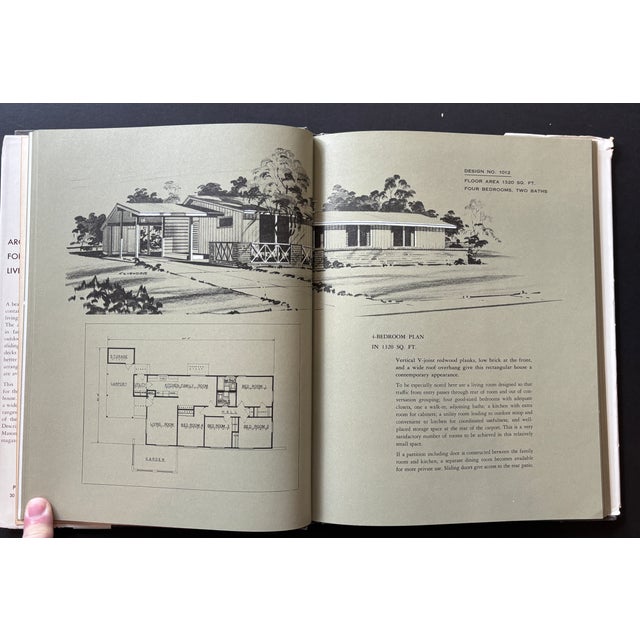 Rare, Vintage Book, "Architecture for Contemporary Living" Henry D. Norris Aia For Sale - Image 12 of 13
